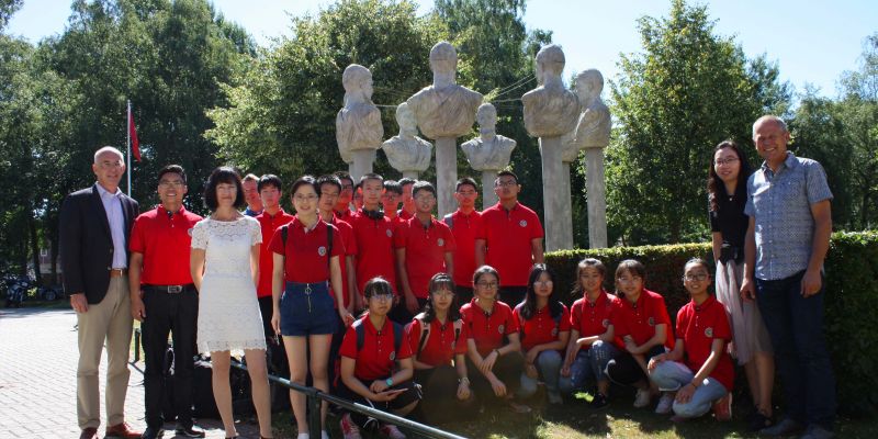 Chinese partnerschool bezoekt Groevenbeek