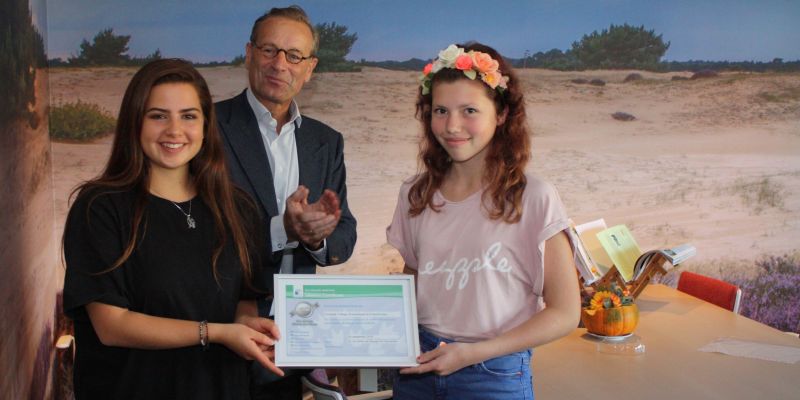 Groevenbeek ontvangt zilveren certificaat ECO-schools
